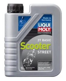 1619 LIQUI MOLY Motorbike 2T Basic Scooter, minerální motorový 2T olej 1 l LIQUI MOLY